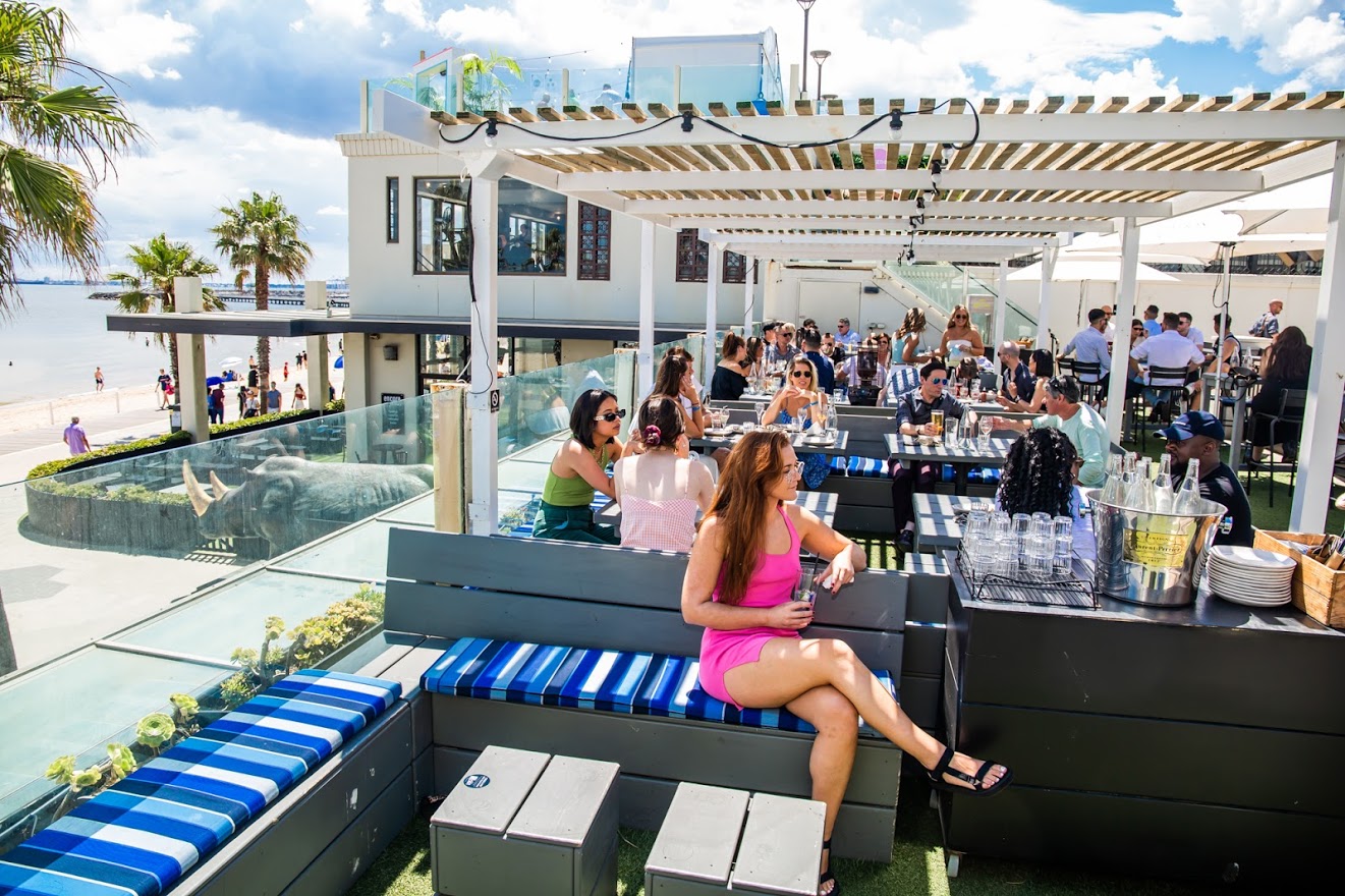 Captain Baxter St Kilda Rooftop Beach Bar St Kilkda Venues